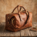 Ranch Saddle Leather Weekender