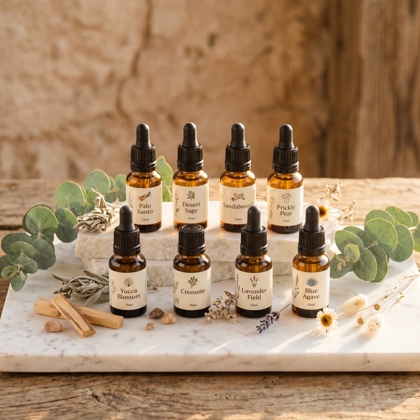 Desert Botanical Essential Oil Collection 8pc