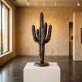 Limited-Edition Bronze Saguaro Sculpture by Hartwell
